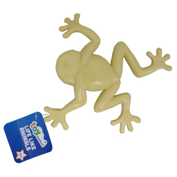 Frog Toad Life-Like Realistic Squishy Stretchable Figure Squeeze Toy Squeezable - Picture 10 of 16
